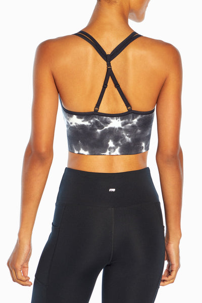 BLACK RIPPLE TIE DYE