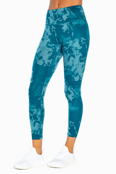 BLUE CORAL INK TIE DYE
