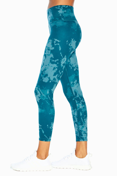 BLUE CORAL INK TIE DYE
