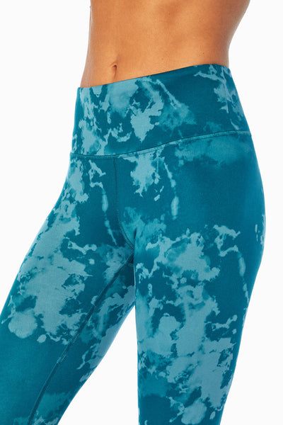 BLUE CORAL INK TIE DYE
