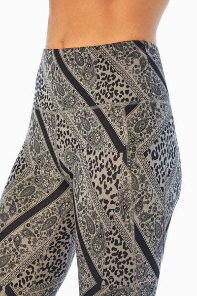 BLACK CHEETAH BANDANA