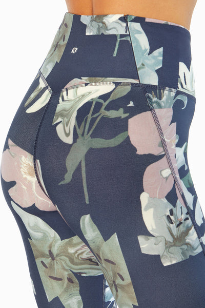 MIDNIGHT NAVY GEO FLORAL