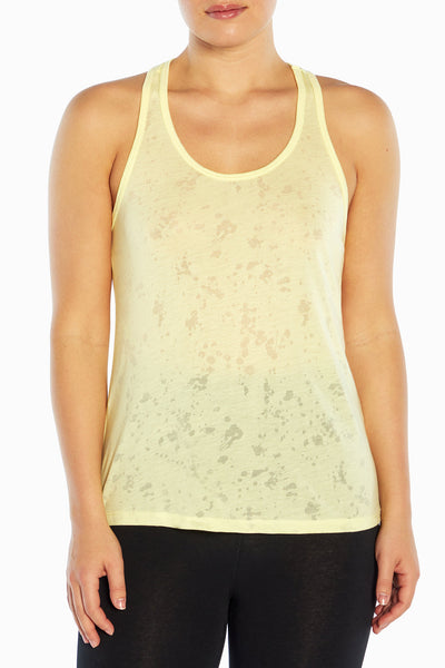 WAX YELLOW SPLATTER BURNOUT