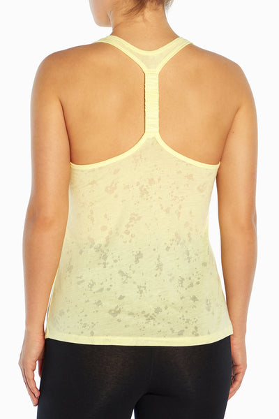 WAX YELLOW SPLATTER BURNOUT