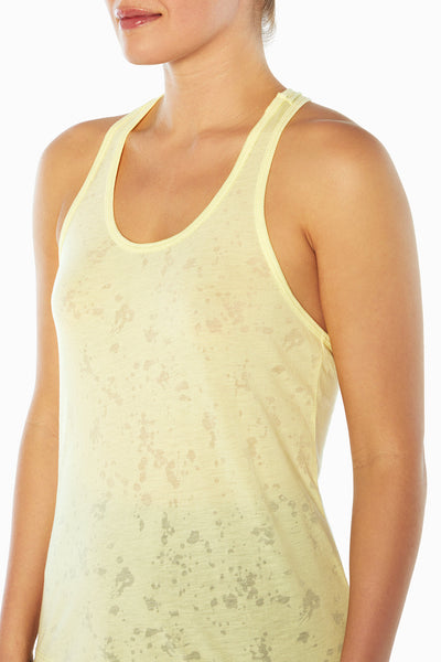 WAX YELLOW SPLATTER BURNOUT