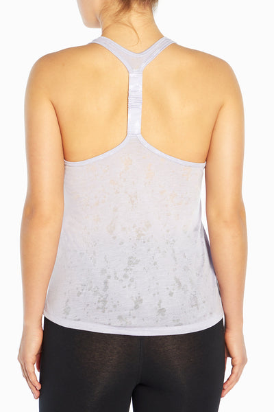PURPLE HEATHER SPLATTER BURNOUT