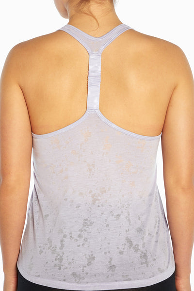 PURPLE HEATHER SPLATTER BURNOUT